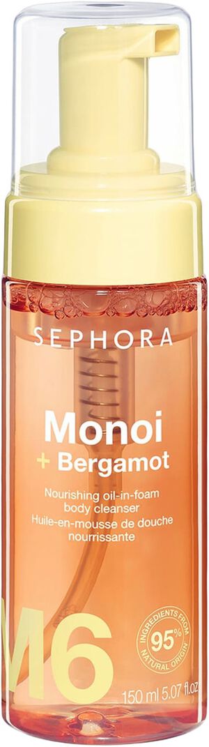 N&aelig;rende olie-til-bruseskum  Renser og n&aelig;rer