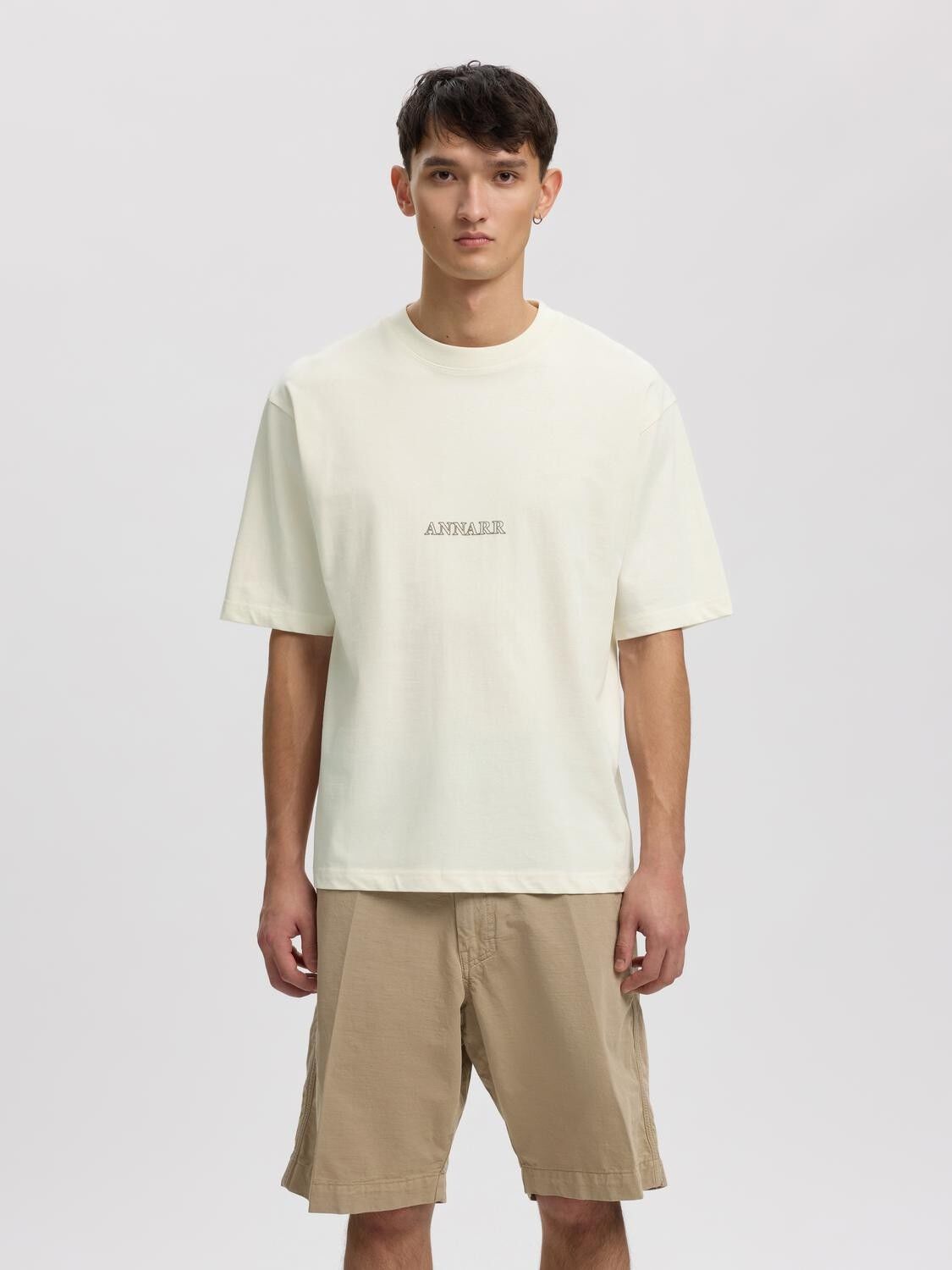 ANROKHOLM LOGO SS O-NECK TEE