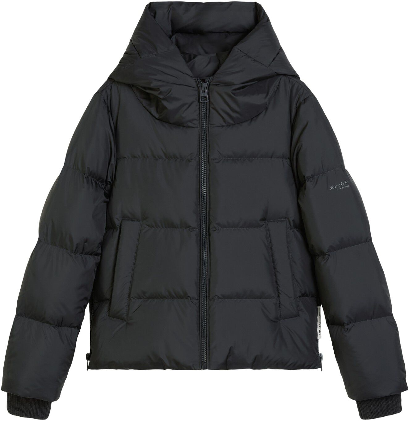 Jacket, with hood, down filled, sid