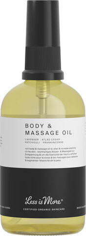 Organic Body & Massage Oil Lavender 100 ml.