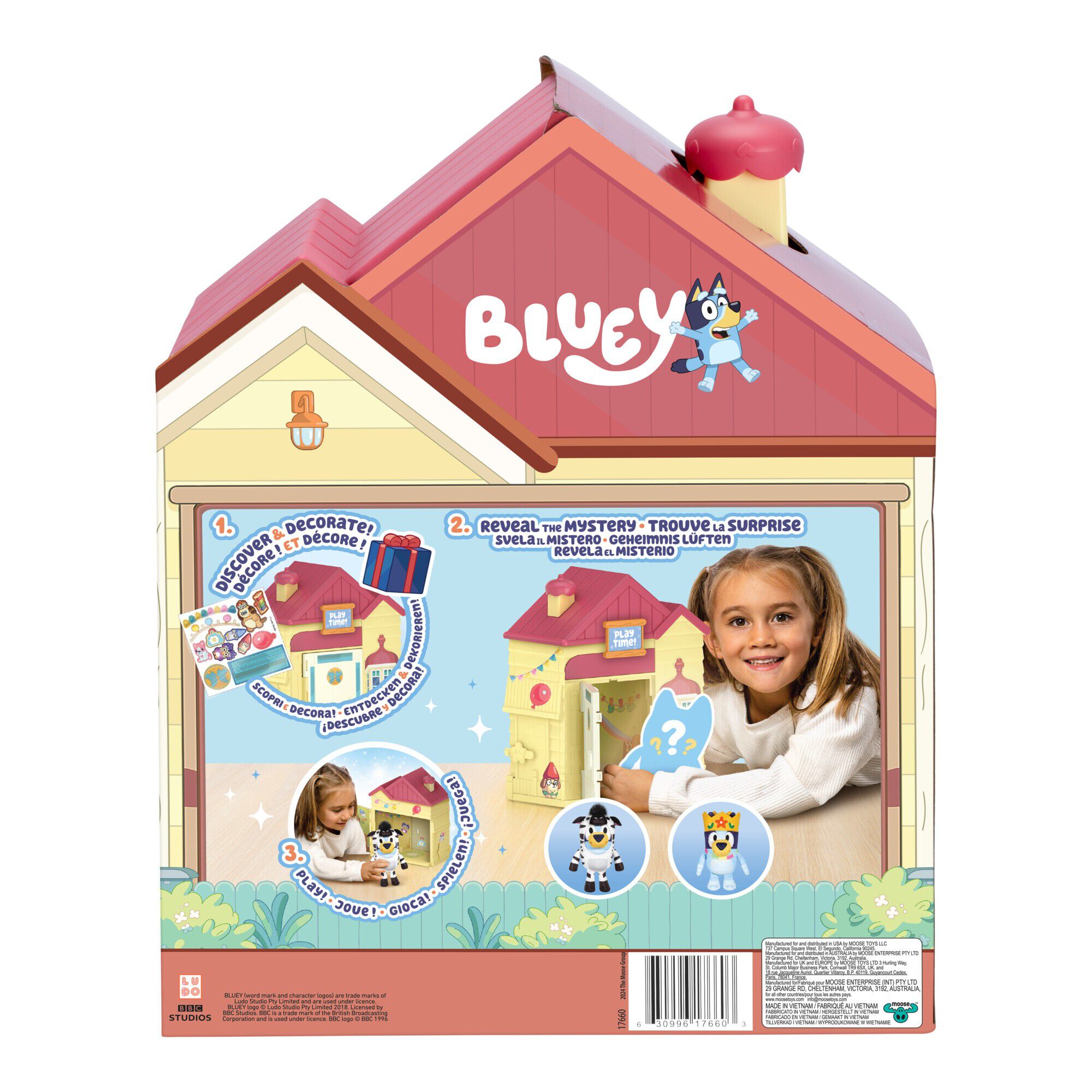 Bluey Legetid m plysbamse