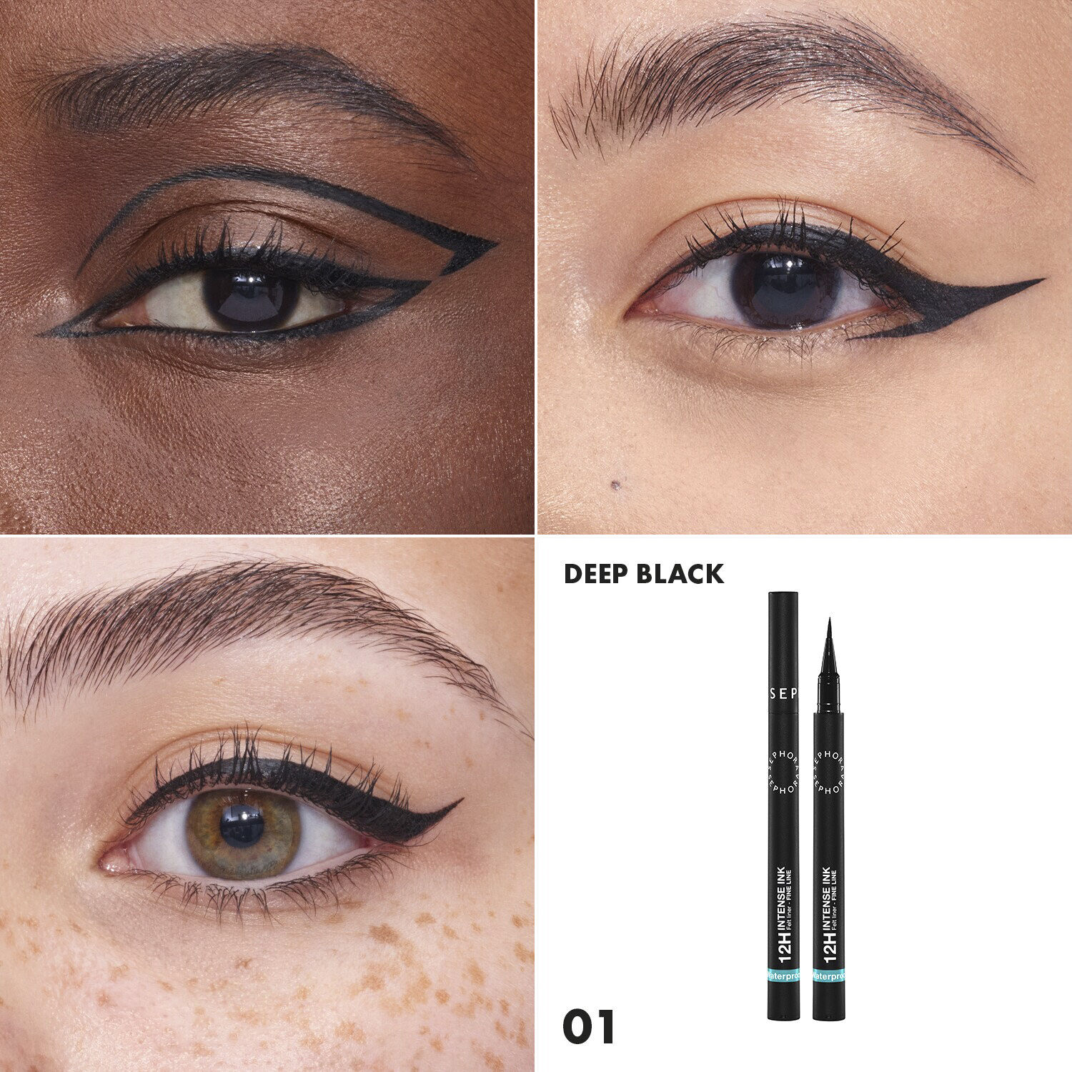 12H Intense Ink Felt Liner Fine Line - Ultrapr&aelig;cis og intens tuscheyel