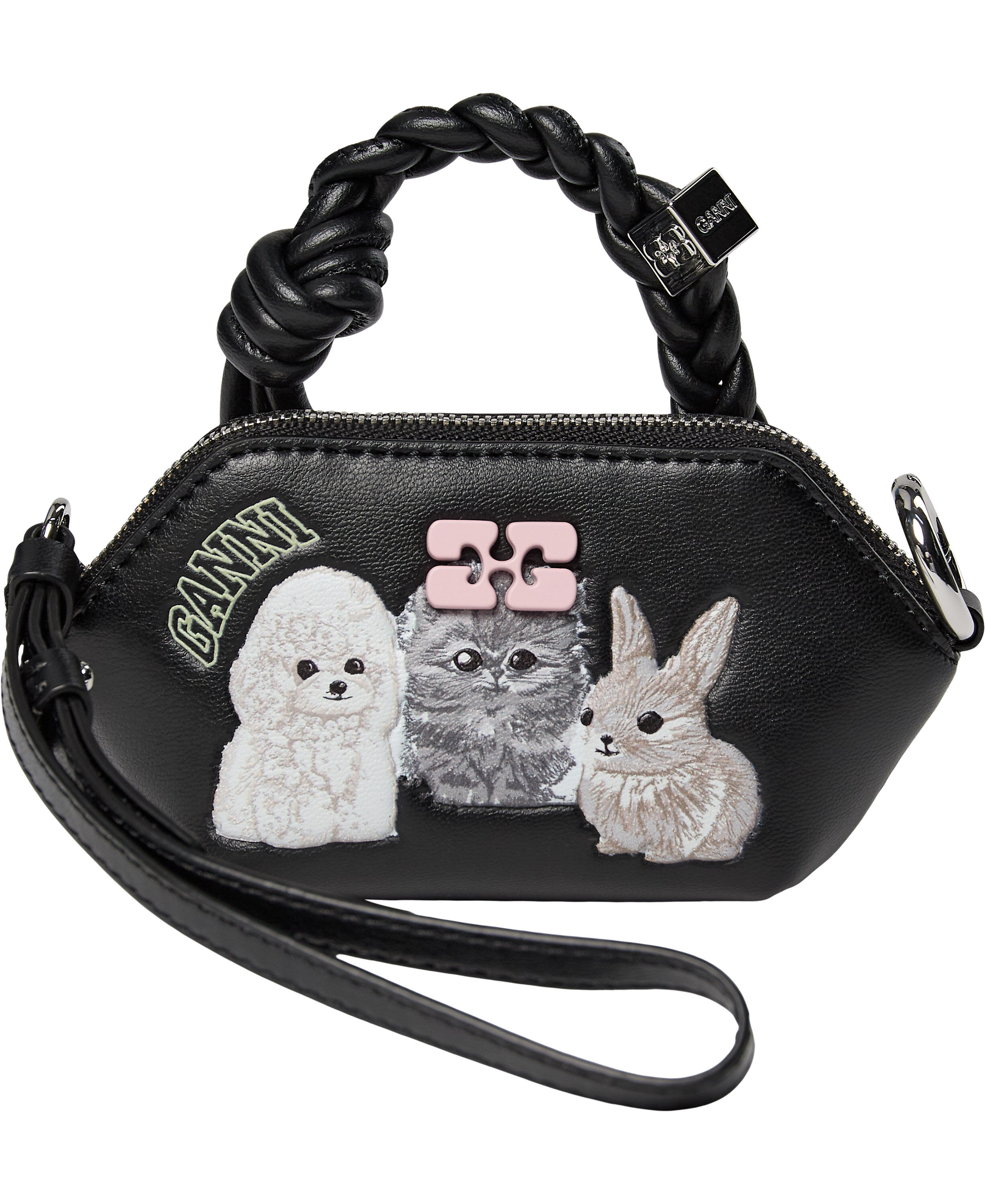 Ganni Bou Bag Nano Animals