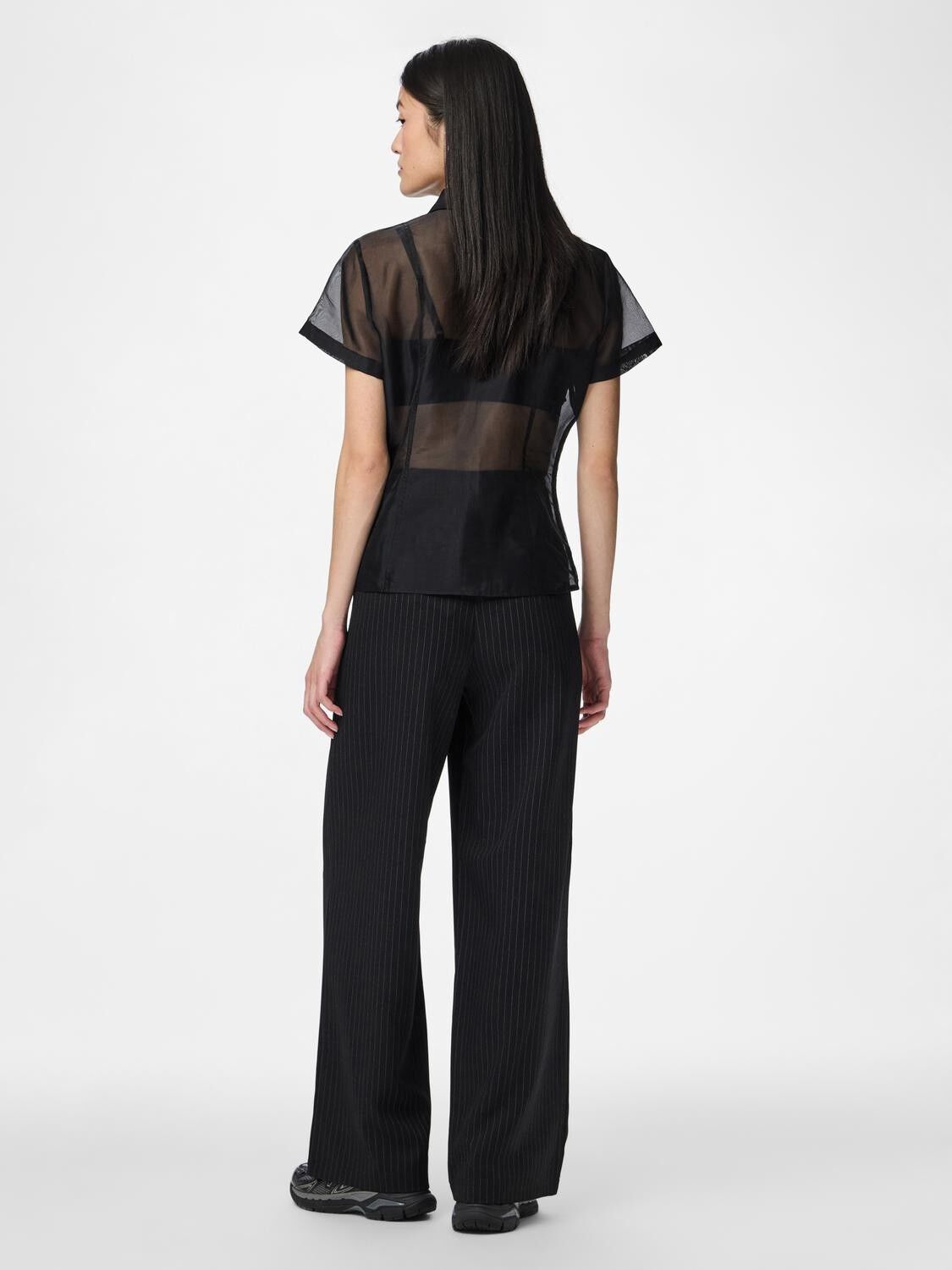 PCFALKA MW PINSTRIPED TIE PANTS