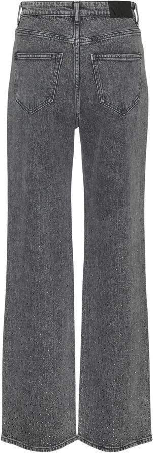 VMTESSA HR WIDE STUDS DNM JEANS RA2
