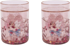 2 PACK GLITTER CUPS