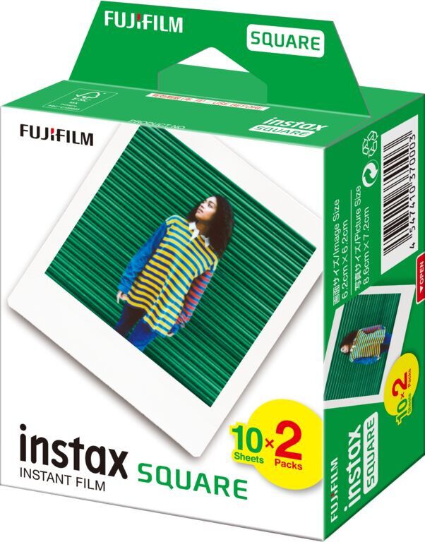 INSTAX Square film. 20 stykker