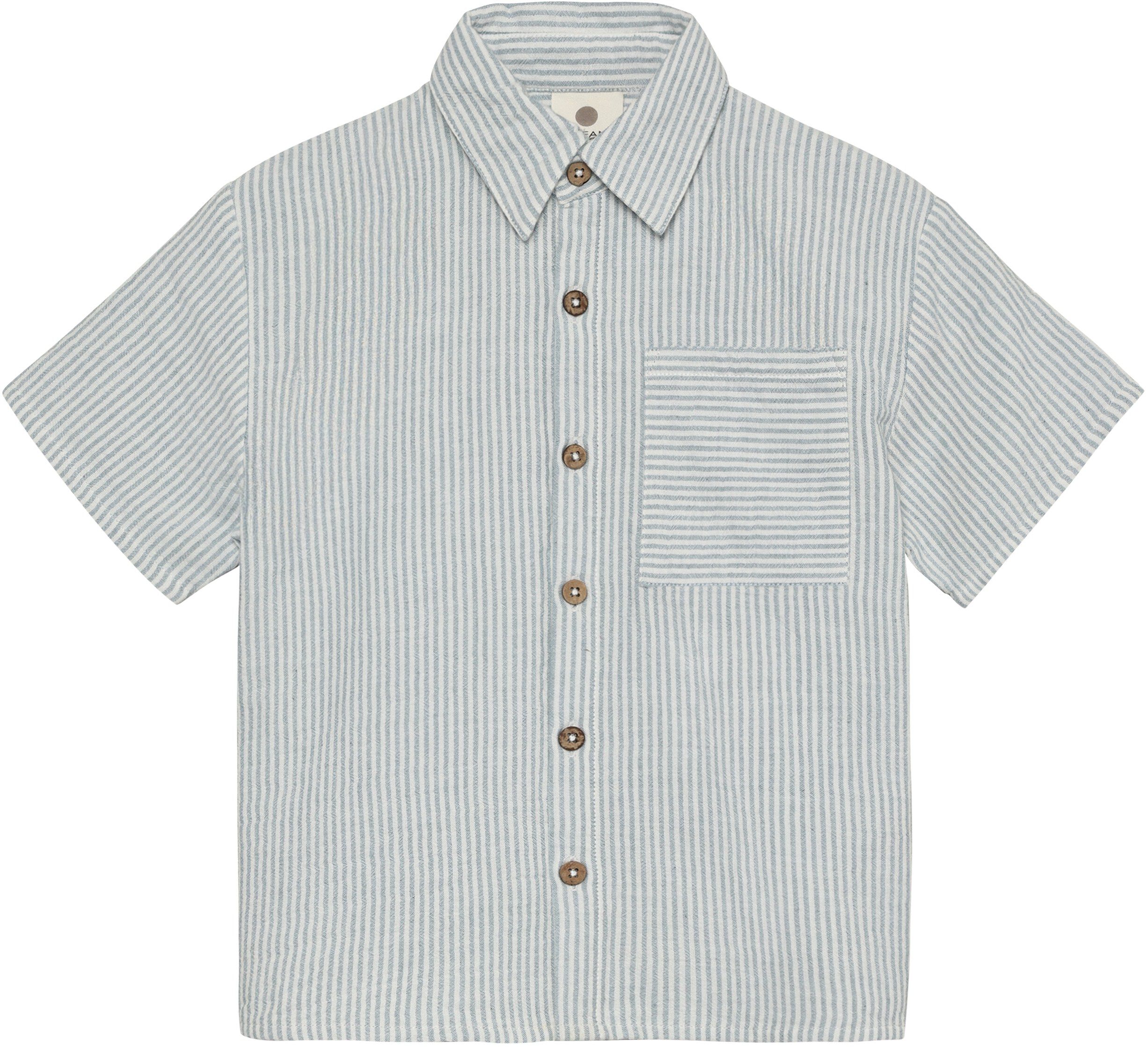 Shirt SS Muslin Stripe