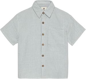 Shirt SS Muslin Stripe