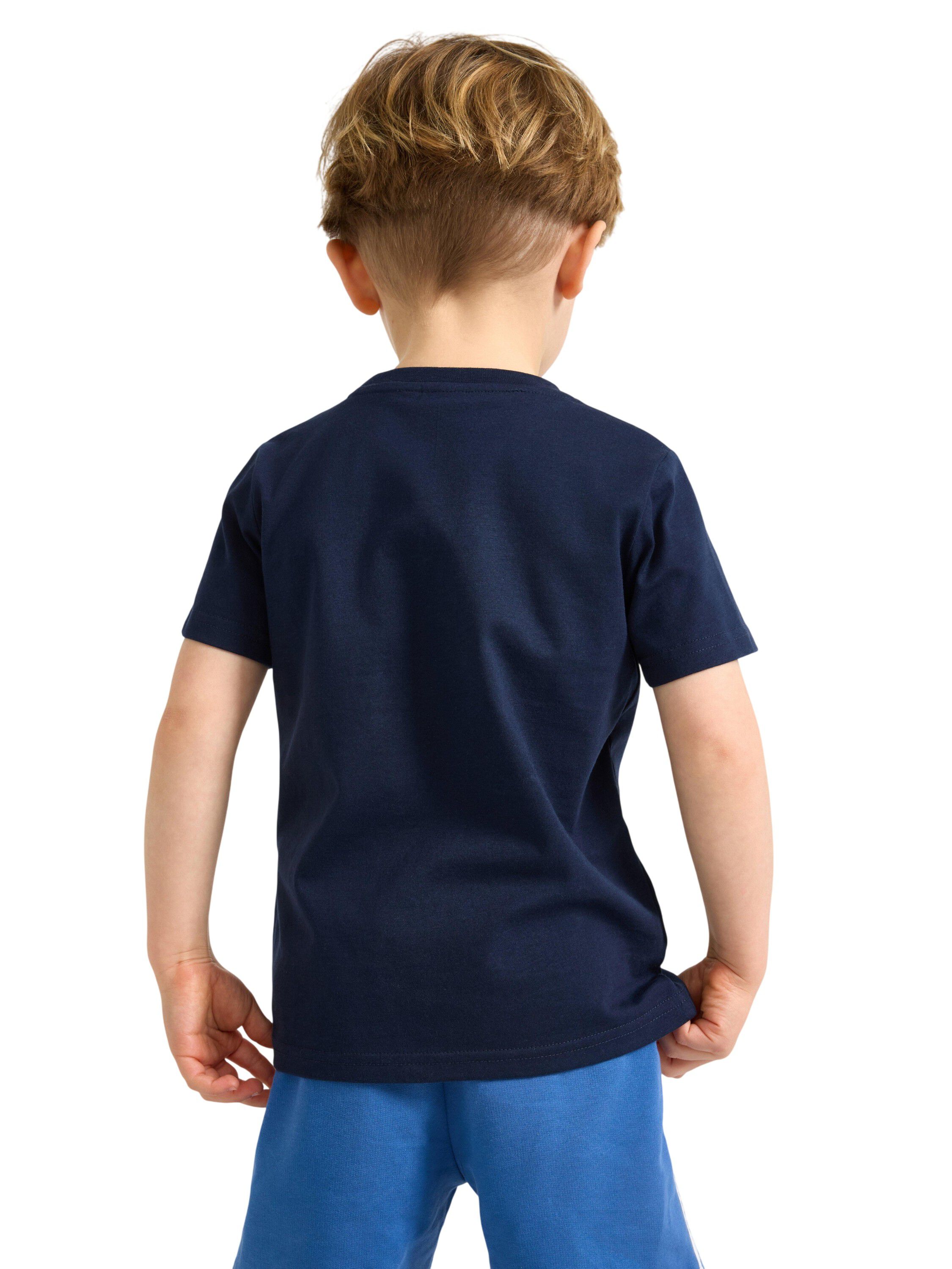 Top in soft cotton jersey with shor