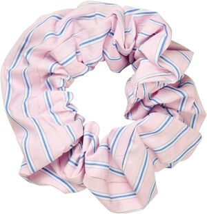 2405 Multi-Stripe Shirting, Scrunchie