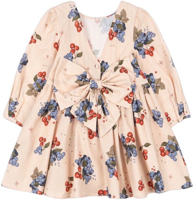 AVI LS BOW DRESS GOTS