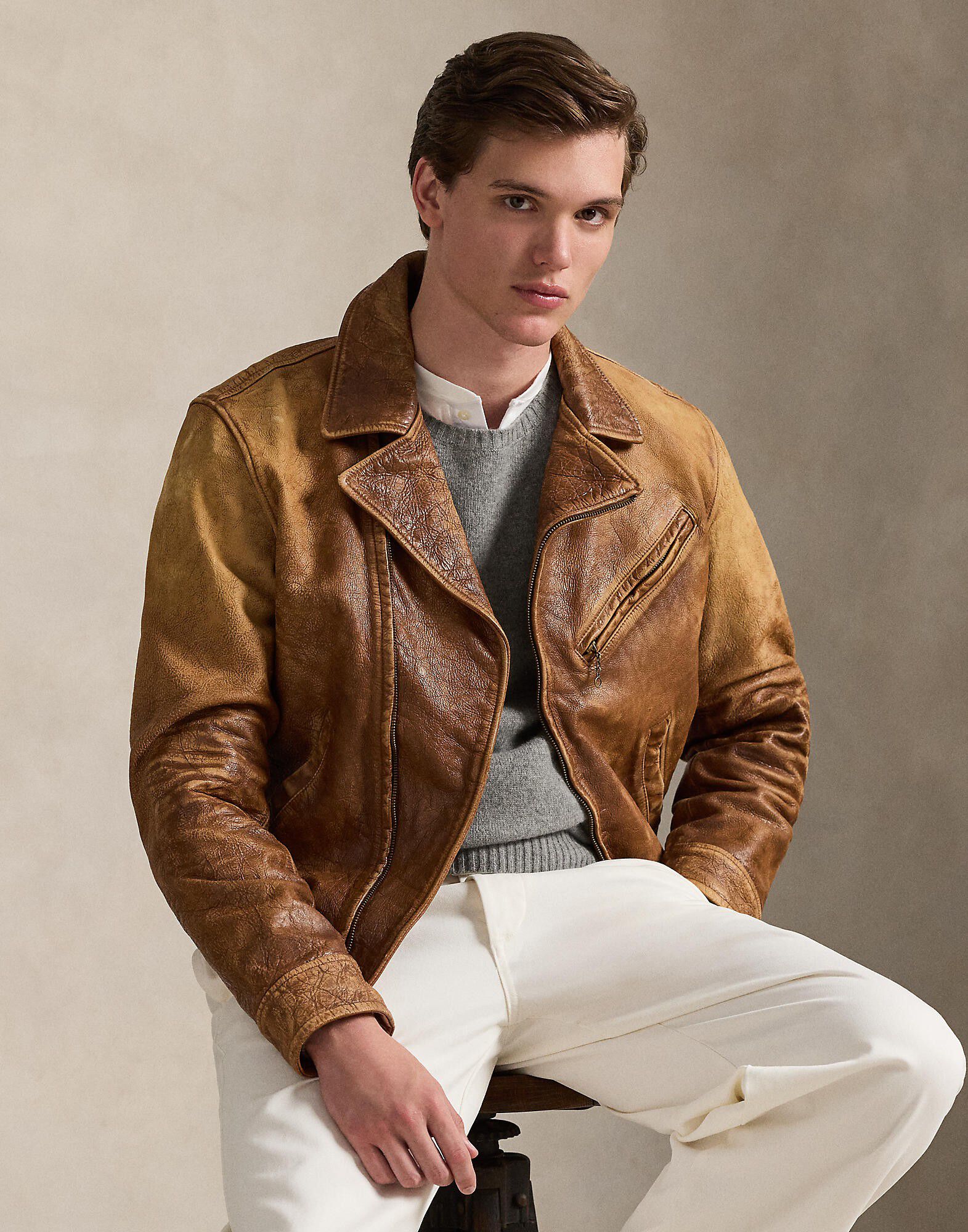 Wool-Cashmere Crewneck Sweater