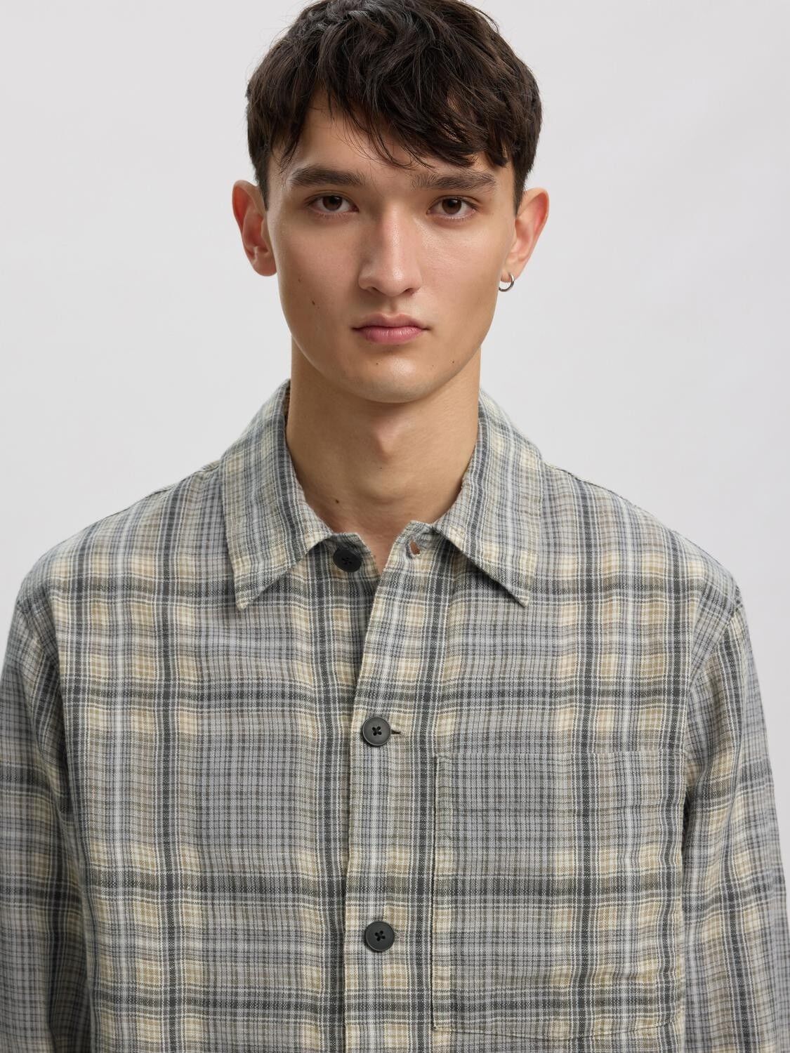 ANRVERN FLANNEL OVERSHIRT