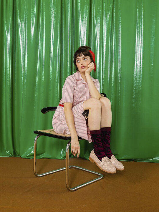 Strømper - Wine Red