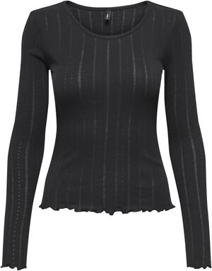 ONLTENNA LIFE O-NECK L/S TOP JRS