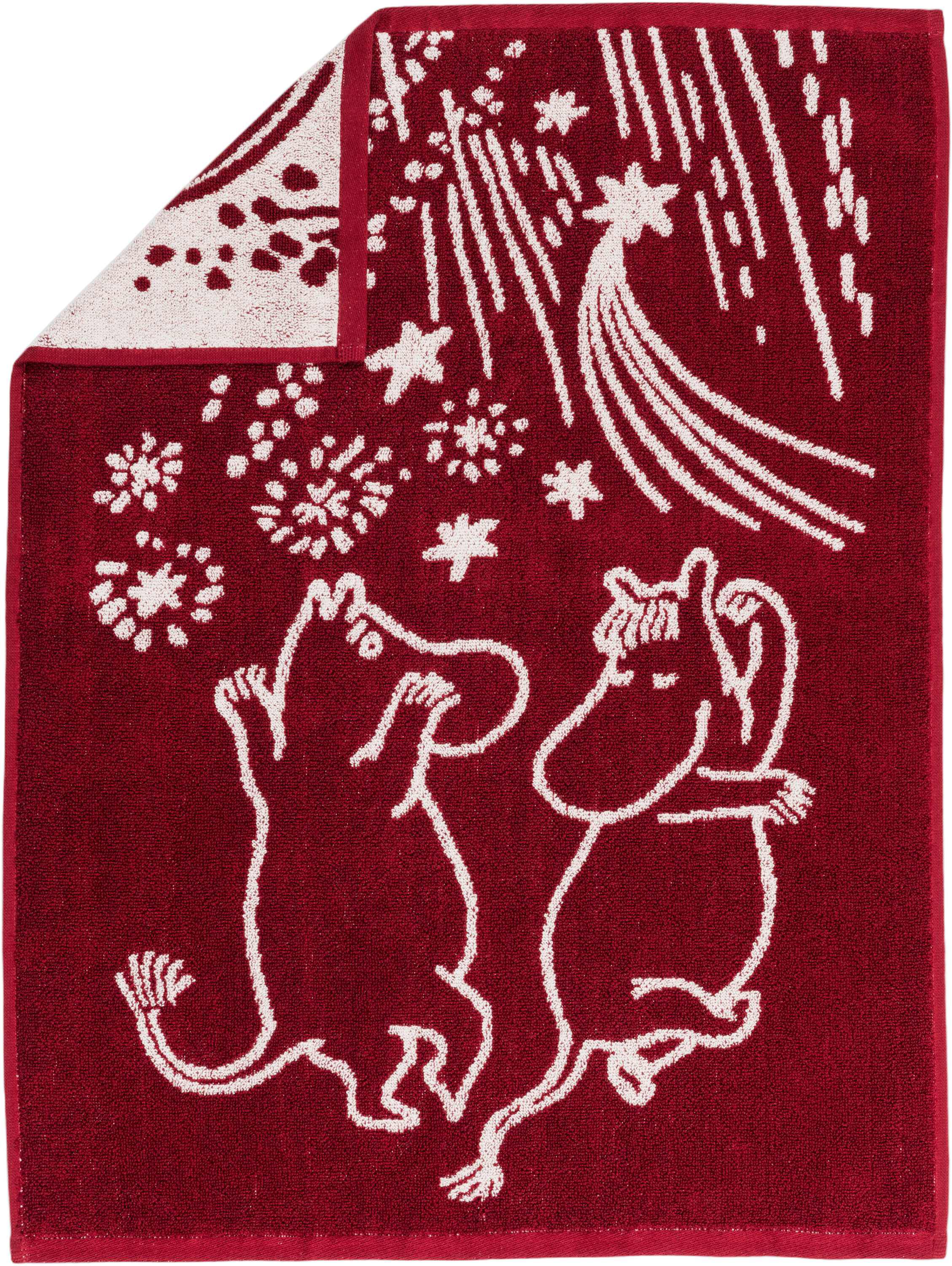 Moomin Arabia 50x70cm h&aring;ndkl&aelig;de Festlige &Oslash;jeblikke GOTS