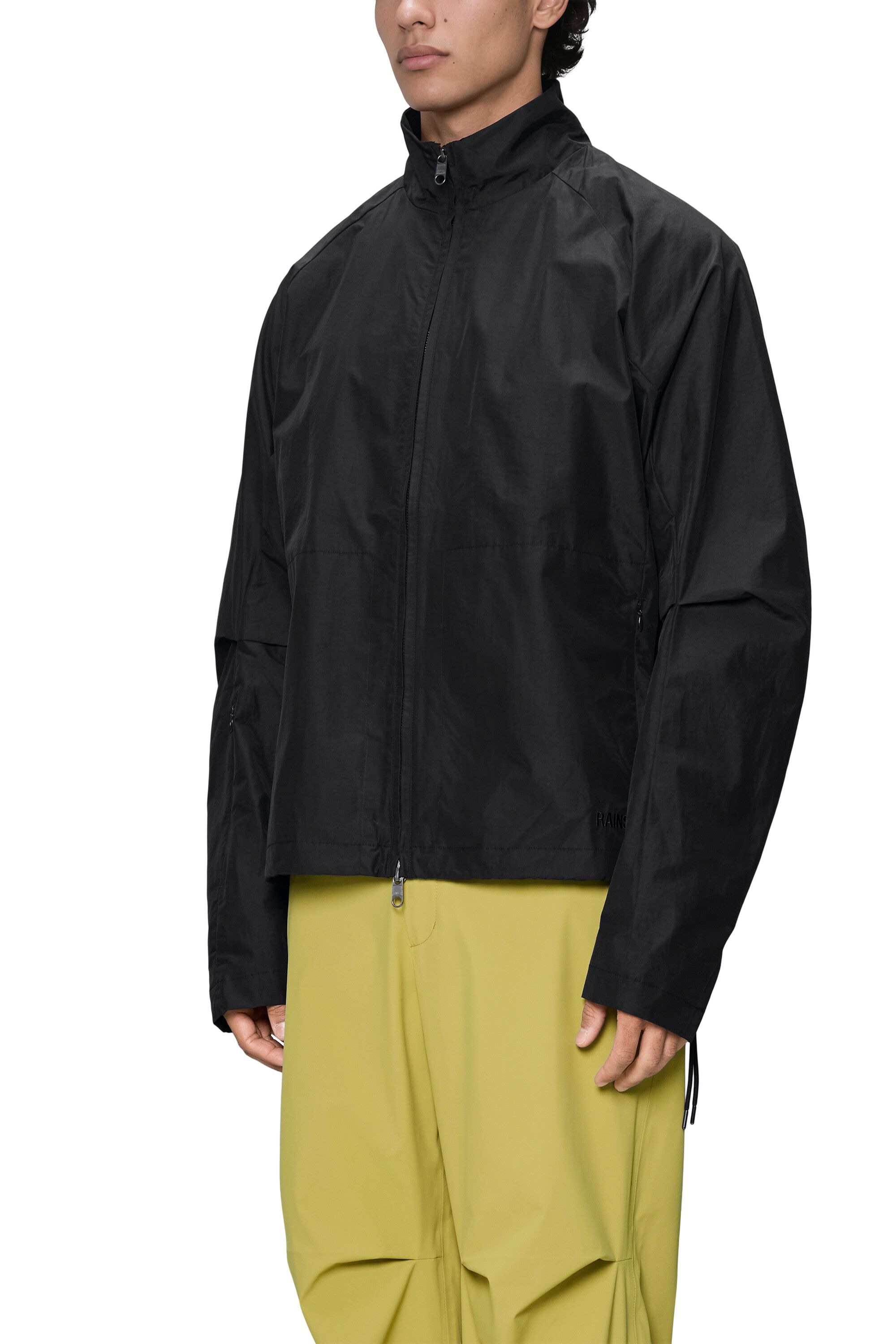 Light Woven Track Top