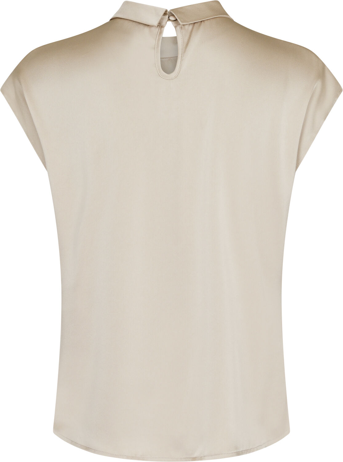 Fleur Drapy Satin Blouse