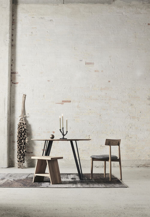 Spisebordsstol Tetra - Natur / Beton