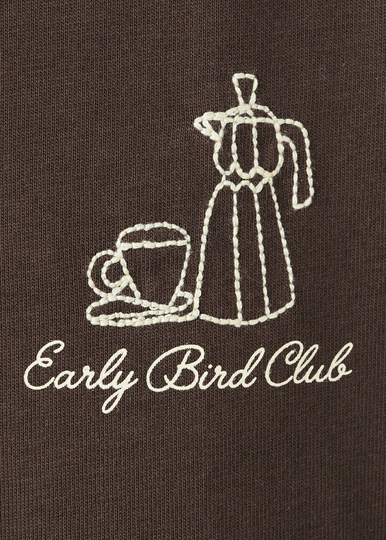 Printed cotton-blend t-shirt