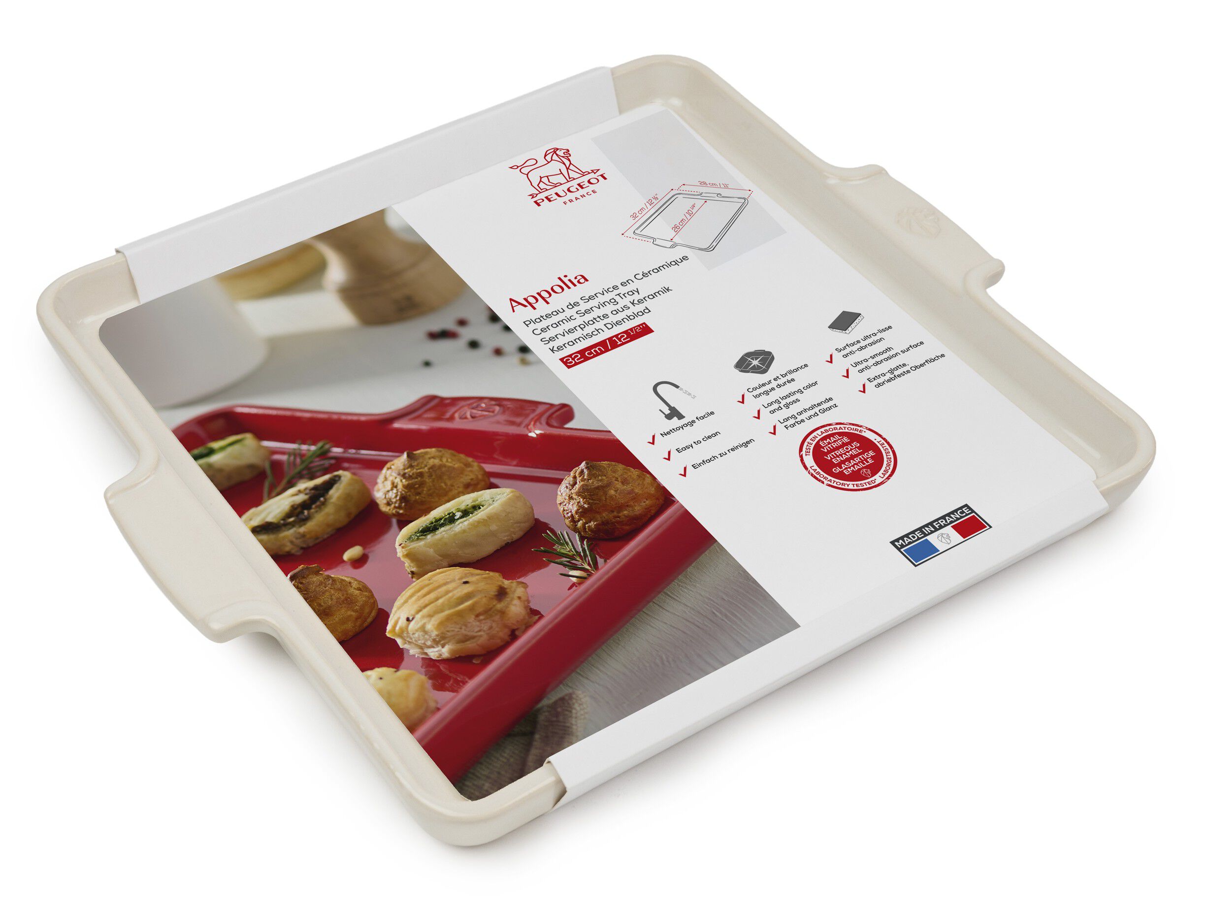 APPOLIA Firkantet Servicebakke