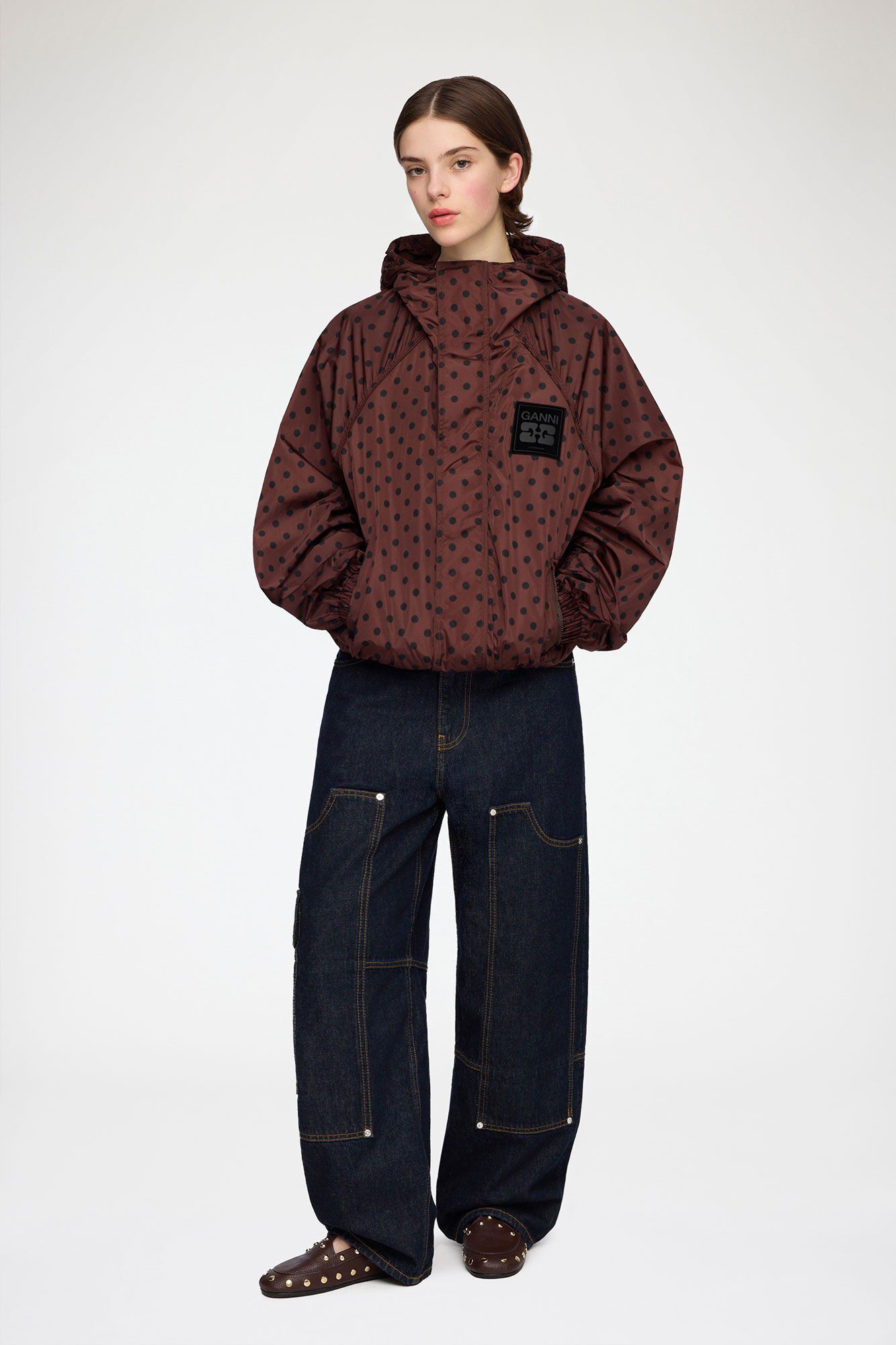 Printed Flyweight Nylon Jacket