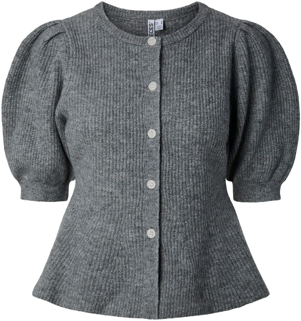 PCSILLY SS PUFF KNIT CARDIGAN NOOS