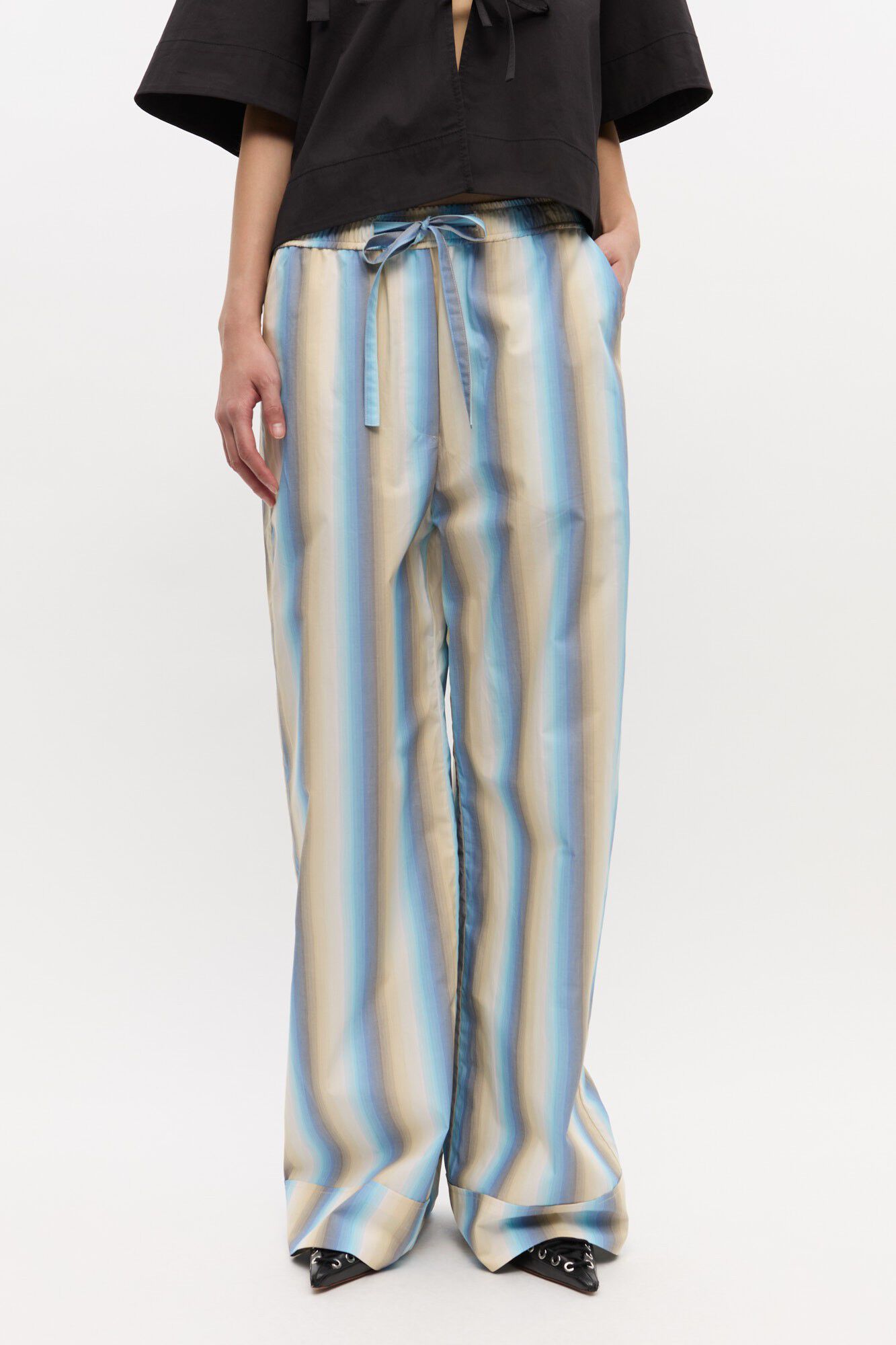 Ombre Stripe Elasticated Pants