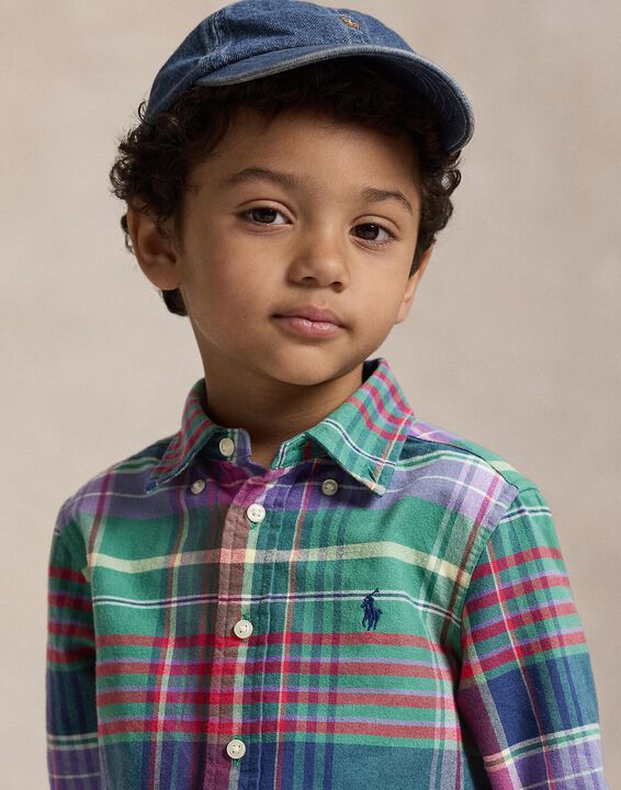 BRUSHED OXFORD-WVN-SHIRT