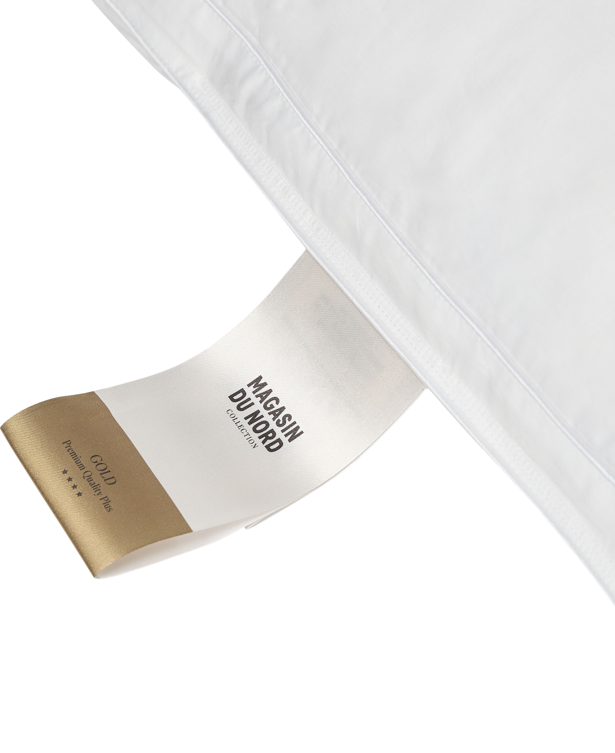 Guld 3-Lags pude Mellem 60x63 cm.