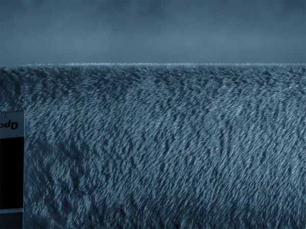 Varmeplaid i blå 180 cm x 130 cm HD 75 OC