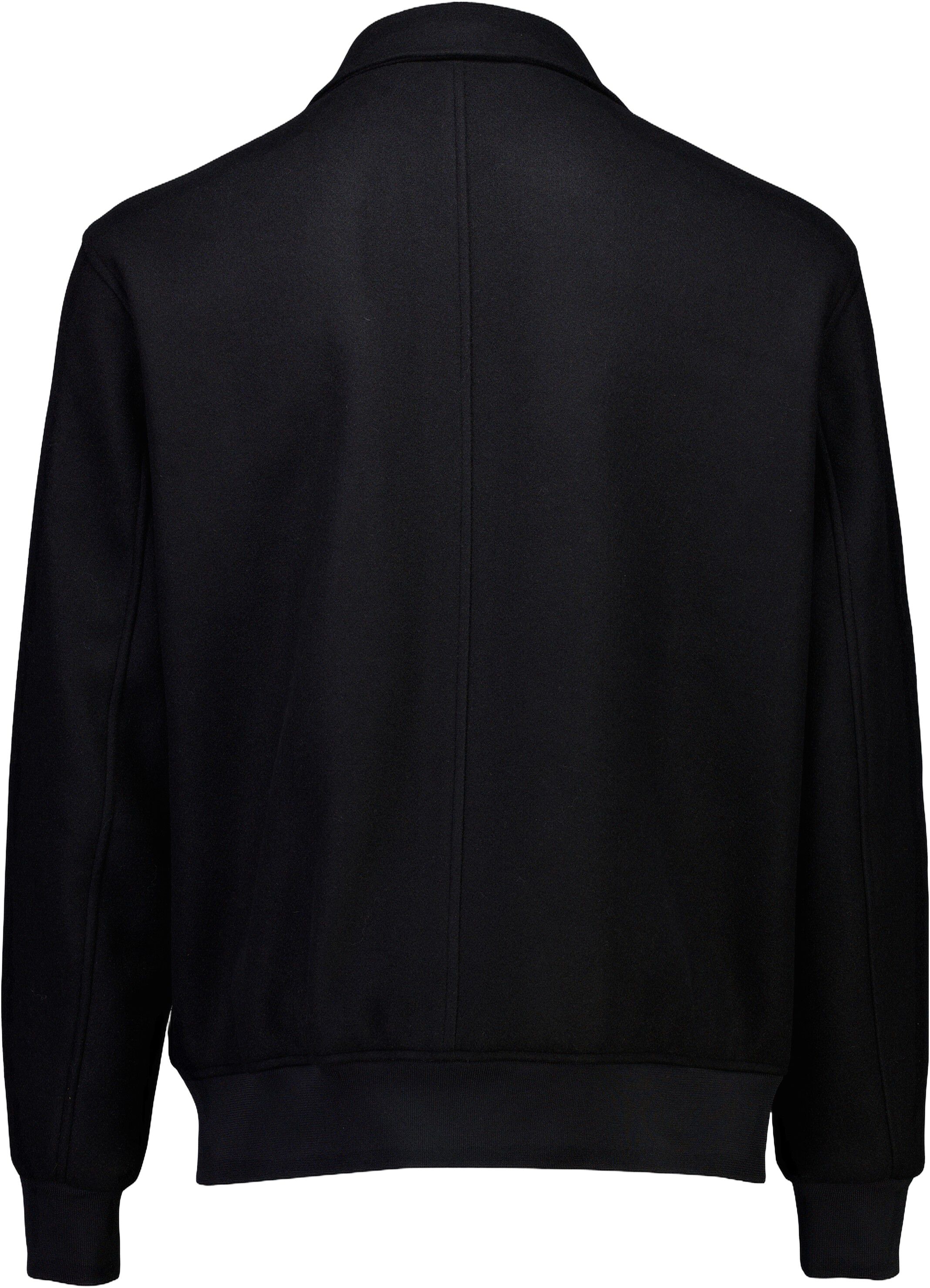 Wool look zip-through jacket