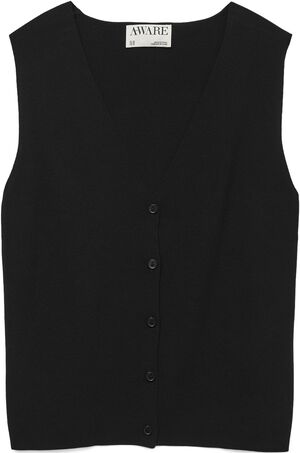 AWSIMONE SL V-NECK KNIT VEST