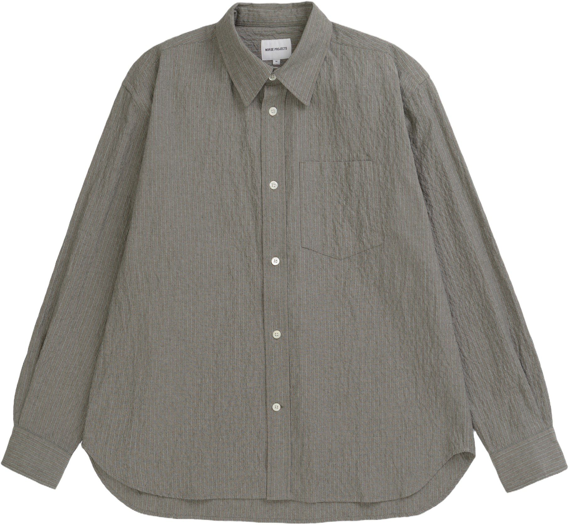 Falster Oversized Textured Stripe Shirt