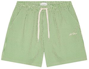 Stripe Seersucker Swim Shorts