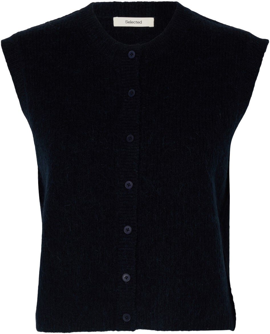 SLWLULU SL BUTTON O-NECK VEST NOOS