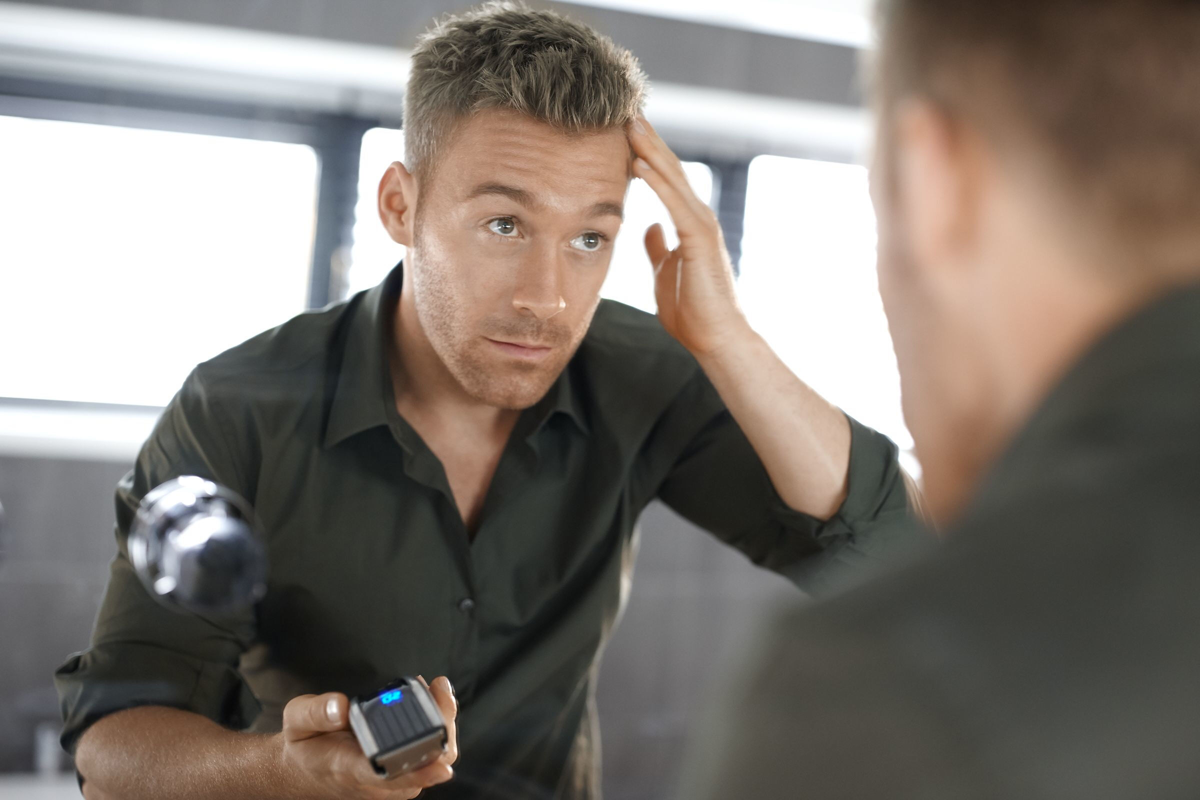 H&aring;rklipper med finger touch