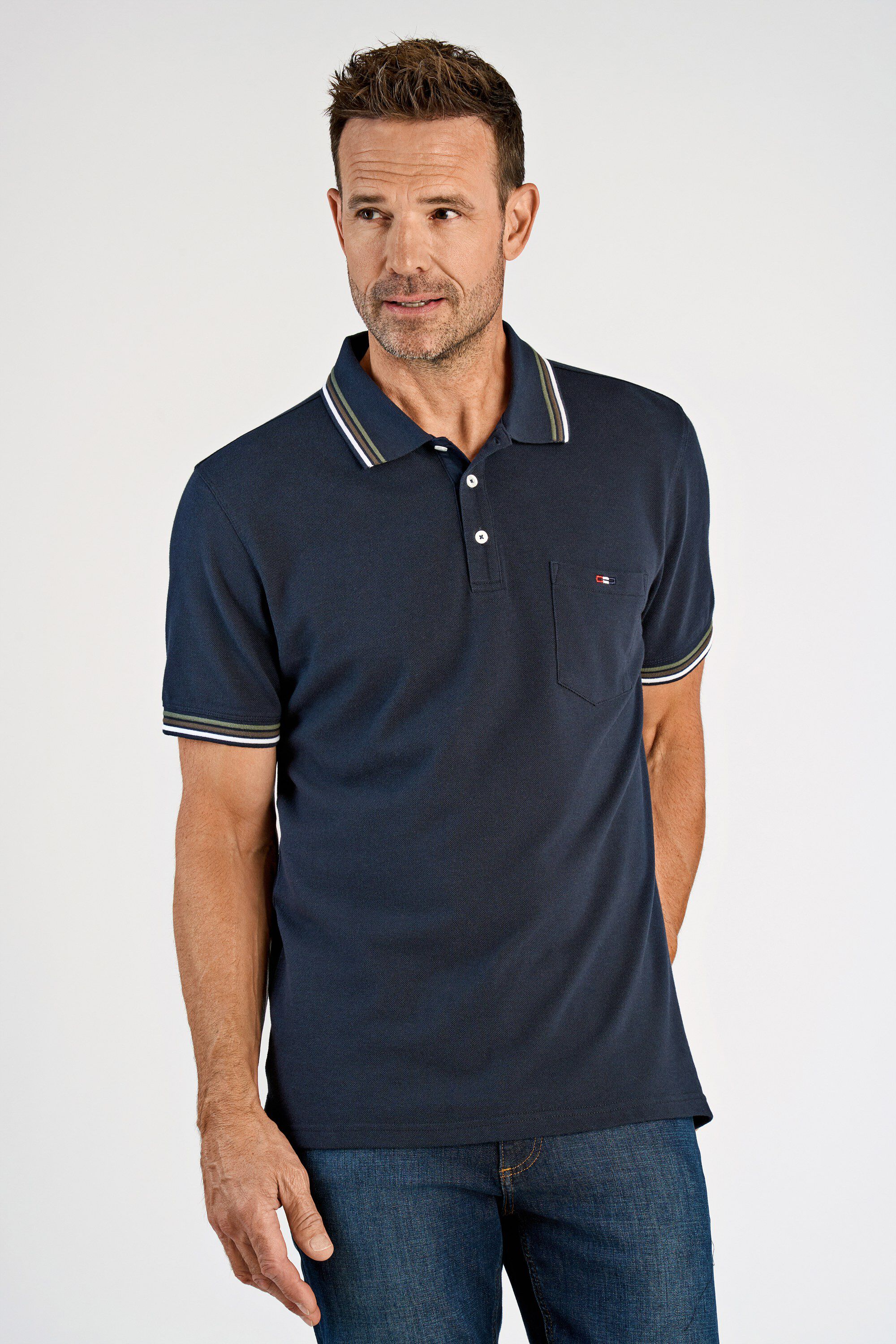 Signature polo piqu&eacute; S/S
