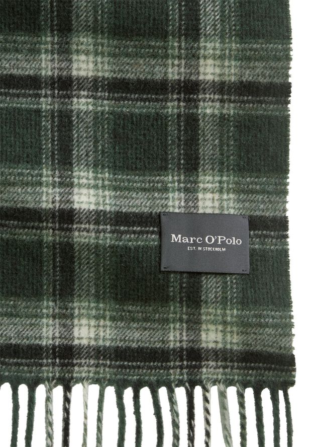 Scarf, woven, check