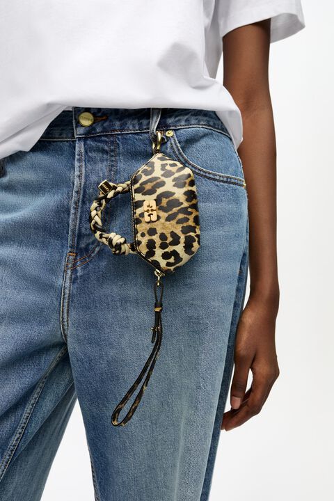 Ganni Bou Bag Nano Metallic