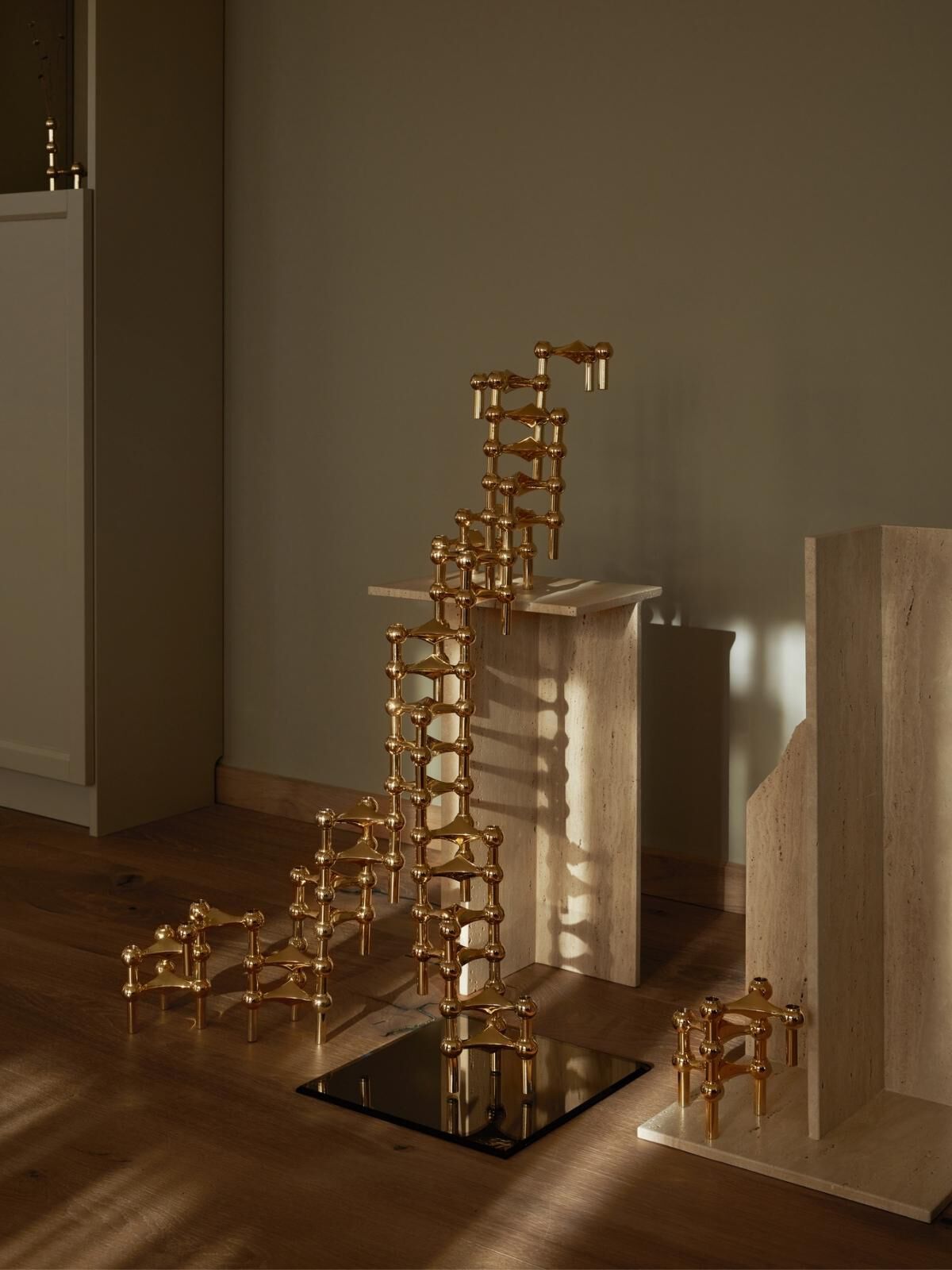 STOFF Nagel&reg; lysestage messing