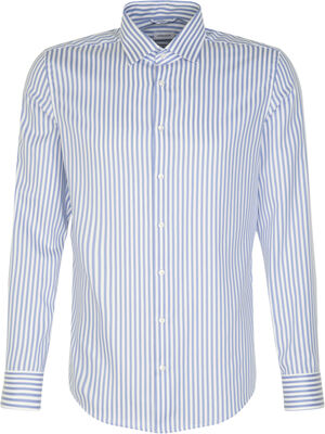 Business Shirt Slim Long sleeve Kent-Collar Stripes