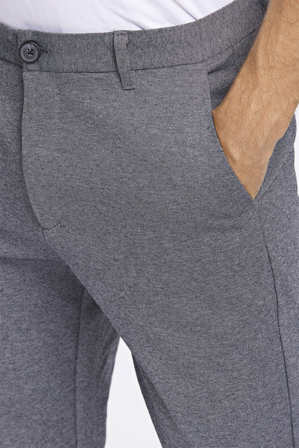 Superflex knitted cropped pant