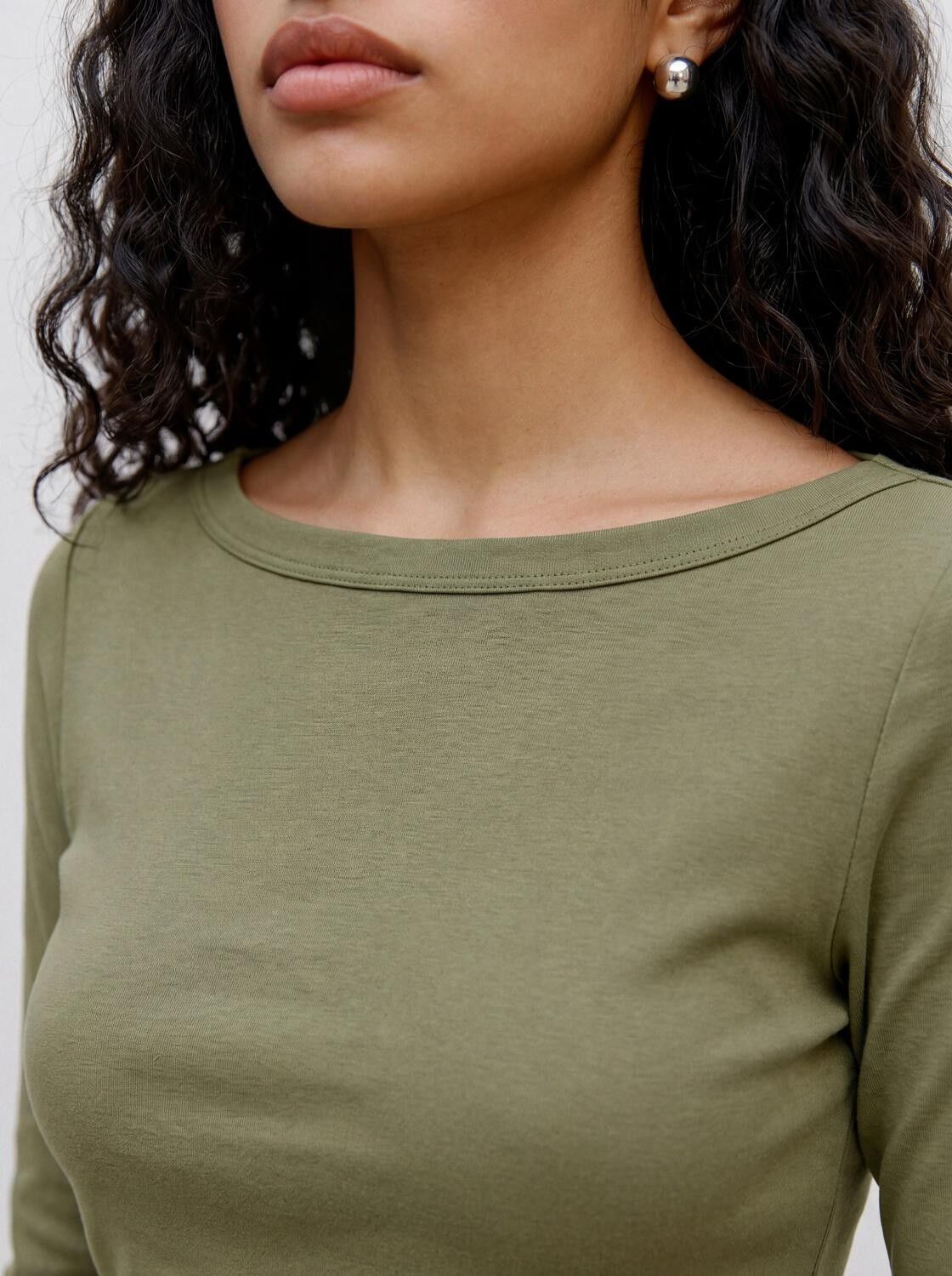 AWTHEA 3/4 BOATNECK TOP EXCL NOOS