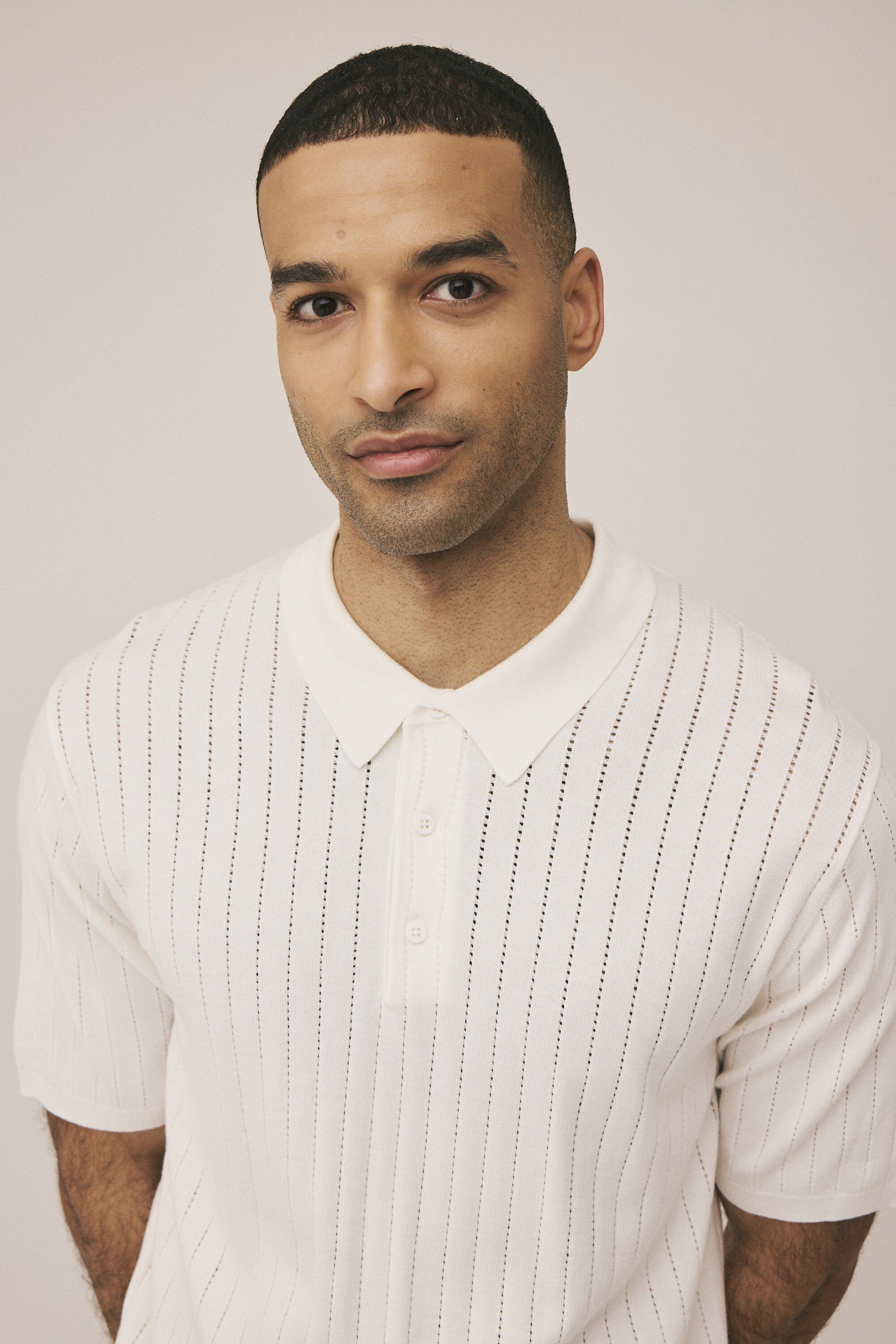 Fabro 1 knit polo - EcoVero