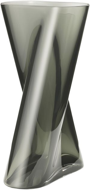 LITUUS VASE LARGE SMOKEY GLASS