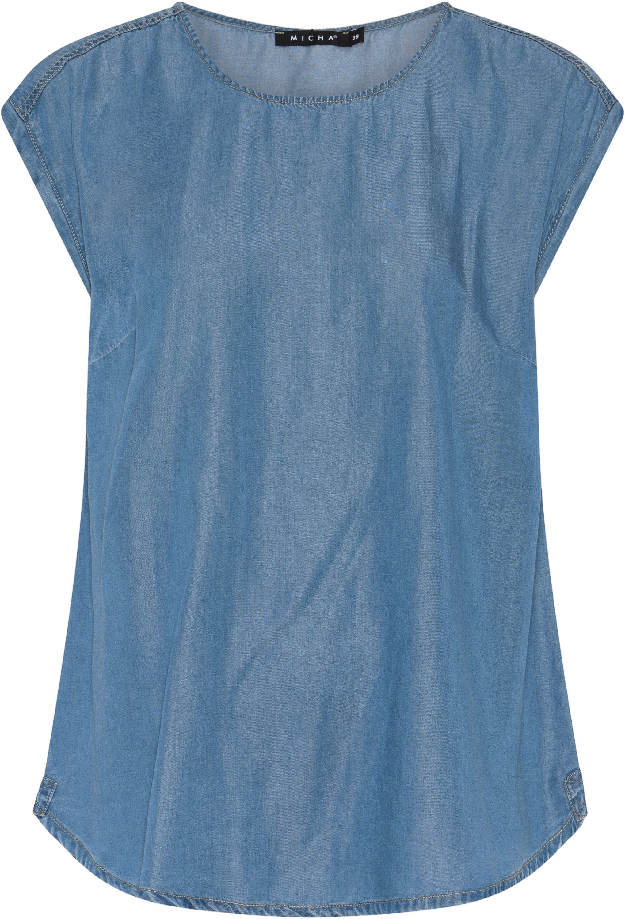 Blouse_ Soft Denim Look