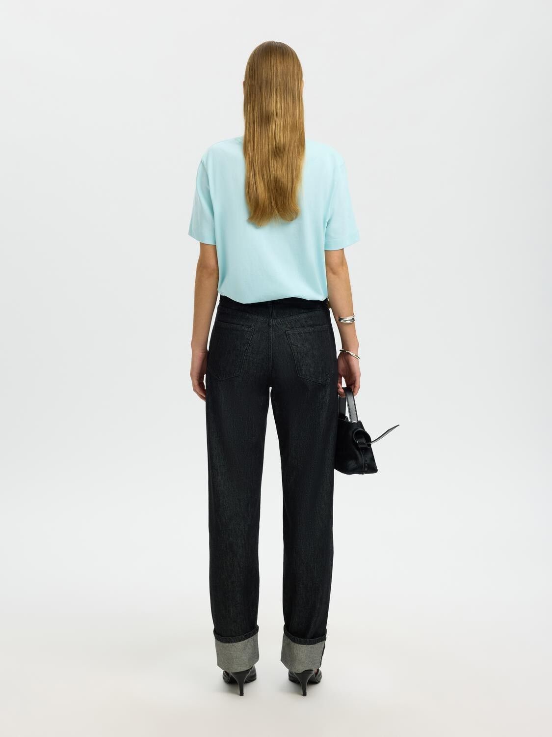 SLFESSENTIAL SS BOXY TEE NOOS