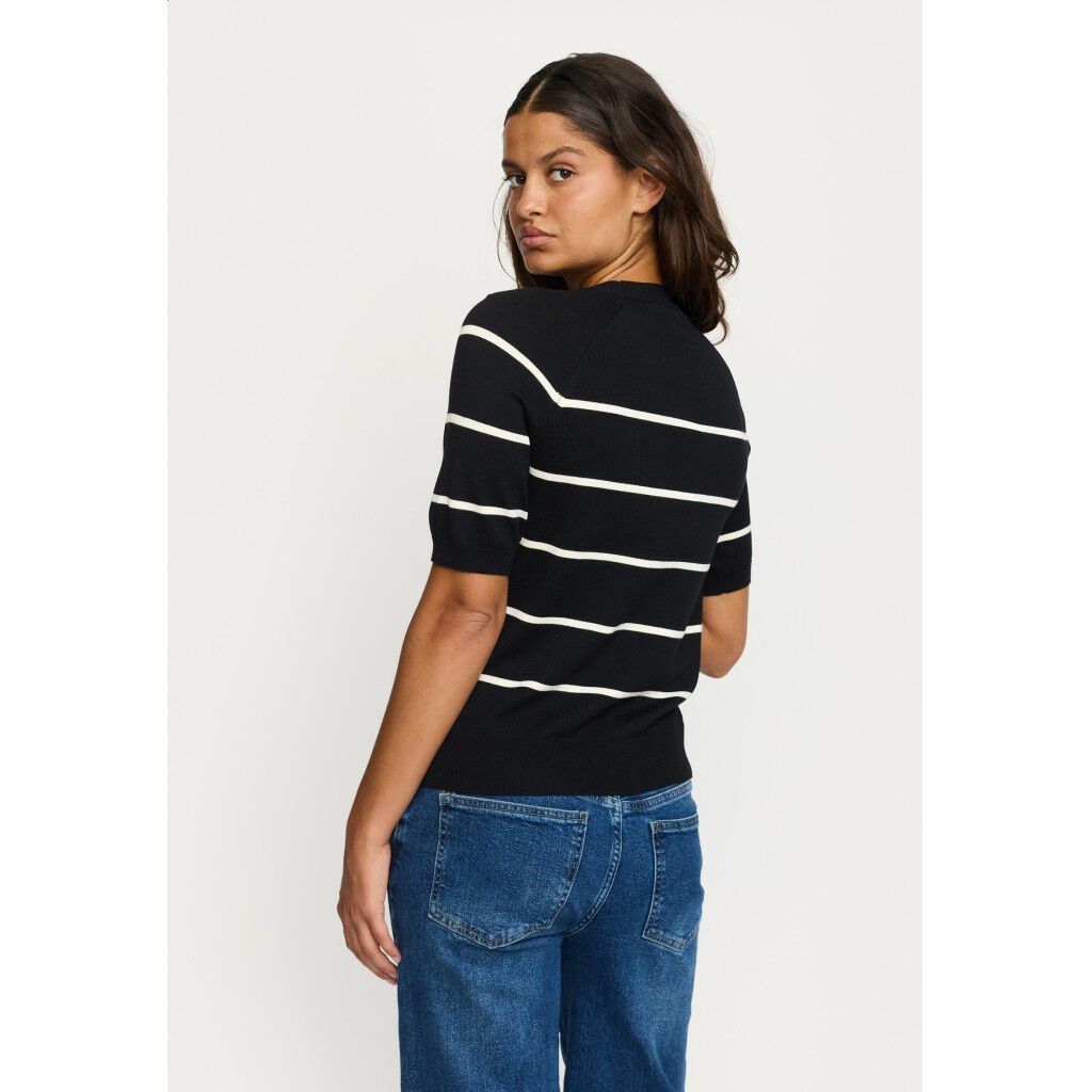 SRMarla Stripe SS Knit